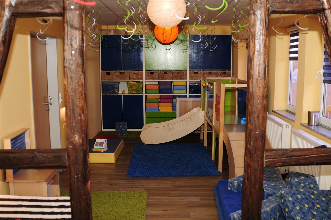Weiterer Blick in die Erlebniswelt der Kinderkrippe Krümelkeks